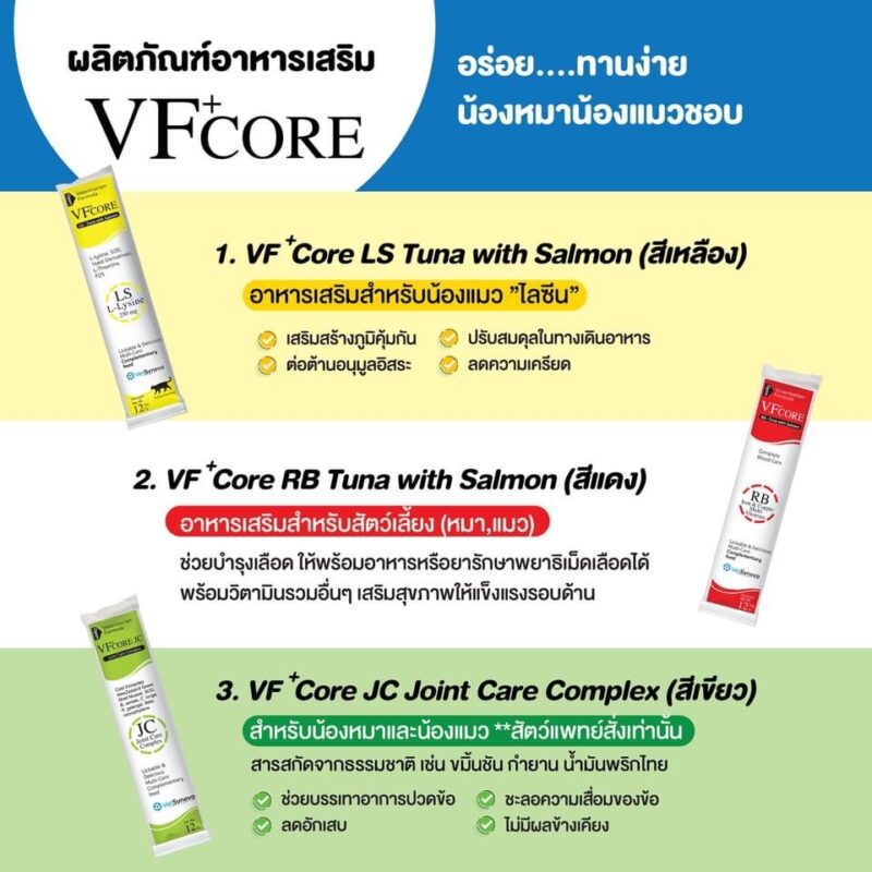 ขนมแมวเลีย VF+core